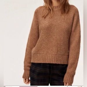 Aritzia Maurier Sweater in Constant Camel Size M